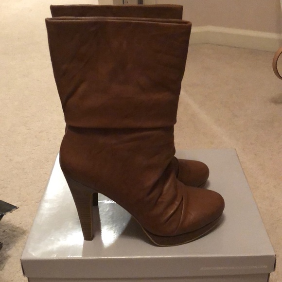 Jessica Simpson Shoes - Jessica Simpson “arnelia” tan high heel boot
